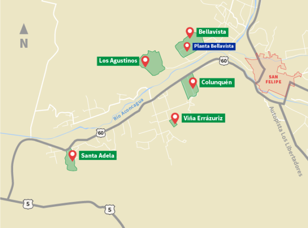 mapa infra